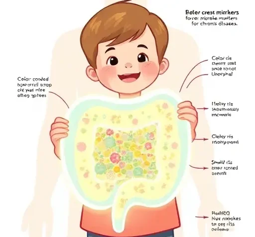 Детский микробиом как маркёр раннего риска хронических болезней и стратегия профилактики через питание и образ жизни