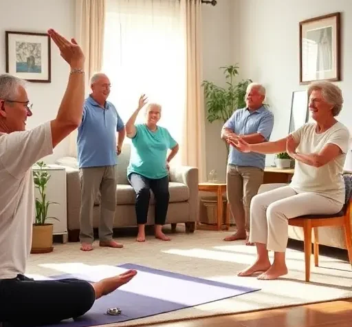 Комфортная лечебная физкультура для пожилых: неожиданные бытовые адаптации занятий